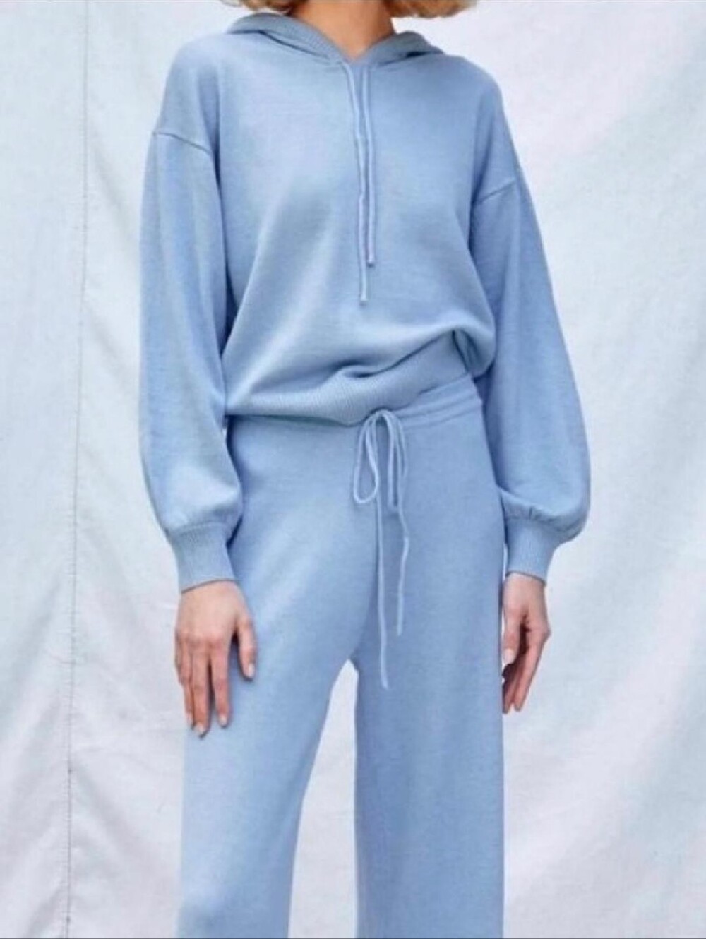 Christy Dawn salem sweater in blue, large